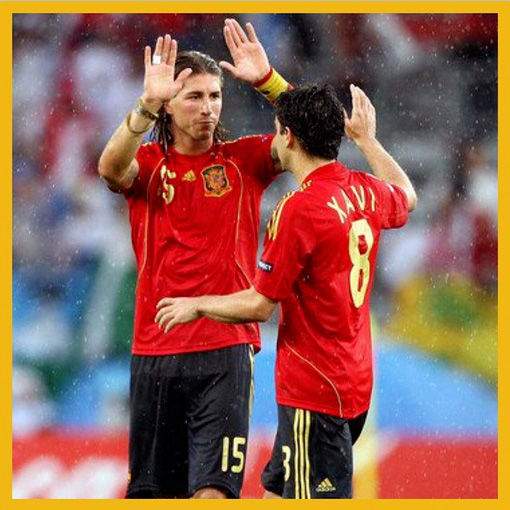 Sergio Ramos says goodbye to Xavi via Instagram