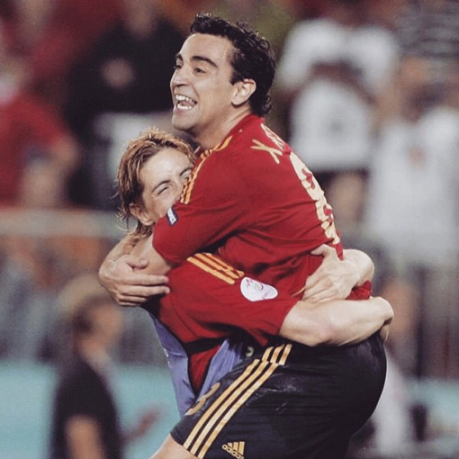 Fernando Torres says adios to Xavi via Instagram