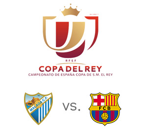 Copa del Rey - Quarterfinal match - 2nd leg - Malaga vs. Barcelona