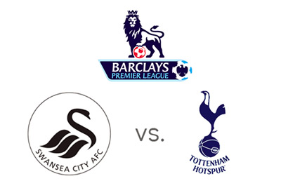 English Premier League - Swansea vs. Tottenham - Matchup and Team Logos