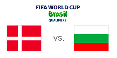 FIFA World Cup Qualifiers - Denmark vs. Bulgaria - Matchup and Flags