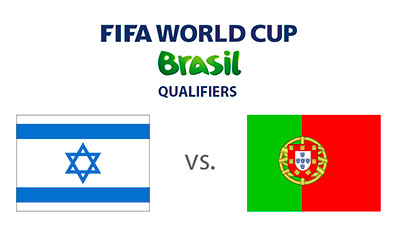 Israel vs. Portugal - FIFA World Cup qualifiers - Matchup and Flags