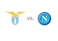 Serie-A Matchup - Lazio vs. Napoli - Team Logos