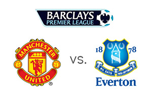 Manchester United vs. Everton - Team Logos - Barclays Premier League