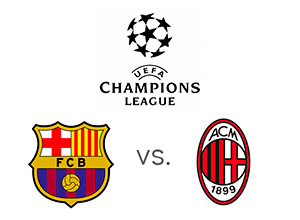 UEFA Champions League - Barcelona vs. AC Milan