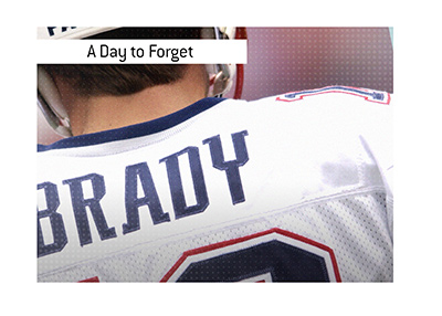 Season opener of 2003 is a day to forget for Tom Brady.