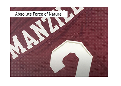 Absolute Force of Nature - Johnny Manziel college jersey.