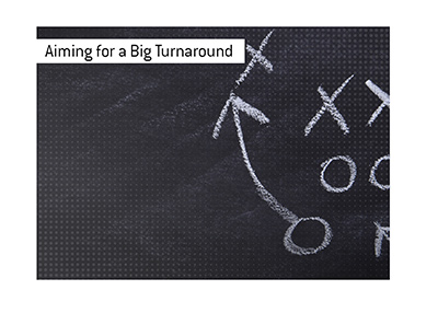 Aiming for a Big Turunaround - Coach Watson Brown. American college football.