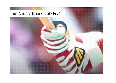 An almost impossible feat was accomplished by Fernando Tatis in 1999. A double grand slam in the same inning.