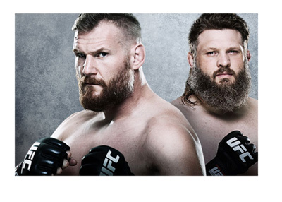 Josh Barnett vs. Roy Nelson - UFC fight poster - September 2015