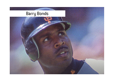 The San Francisco Giants legend - Barry Bonds.