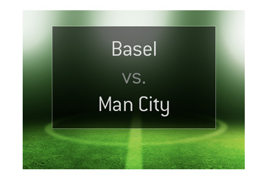 UEFA Champions League match between Basel FC and Manchester City FC. Who is the favourite to win?