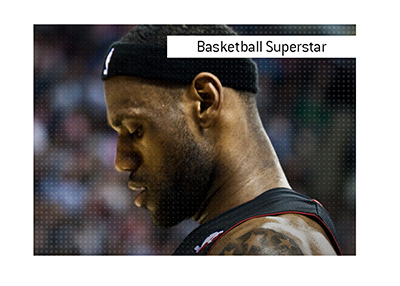 Lebron James is a true basketball superstar and a holder of several records.