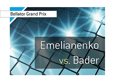 Bellator - Heavyweight World Grand Prix tournament final is featuring Fedor Emelianenko and Ryan Bader.  Bet on it!