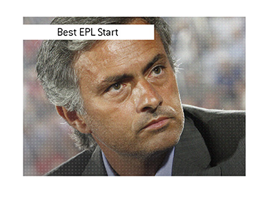 The legendary Chelsea FC manager Jose Mourinho.