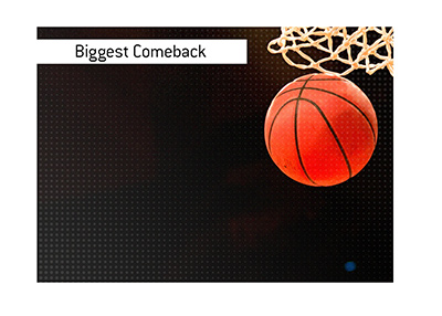 The biggest comeback in the history of the NBA is discussed. Swoosh.