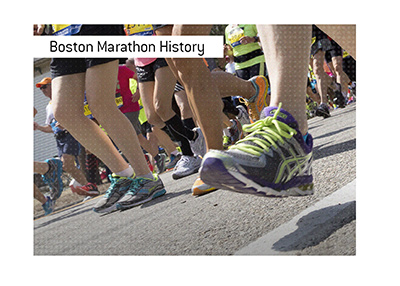 The story of the first woman to run the famous Boston Marathon race.