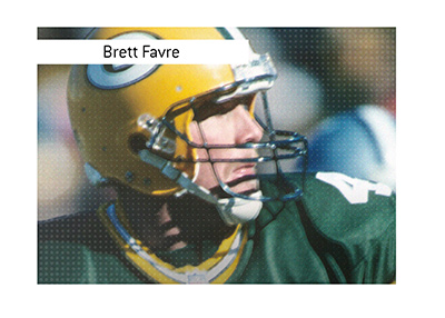 Famous hockey player Brett Favre and the two records that might be hard to top.