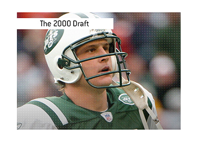 The first quarterback pick in the 2000 NFL draft was Chad Pennington, selected by the Jets.