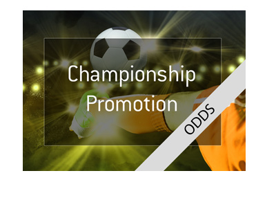 Championship promotion odds - English Premier League awaits three teams.