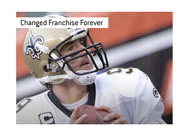 Drew Brees changed the New Orleans Saints franchise forever.
