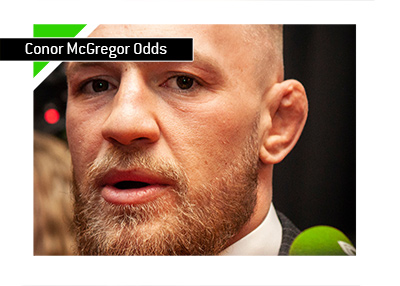 Conor McGregor betting odds history.  MMA.