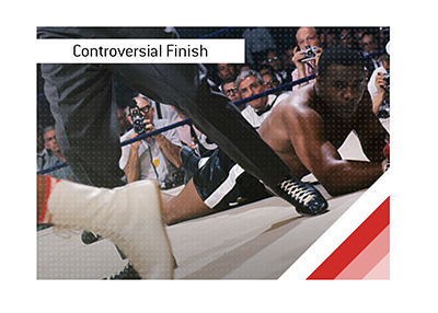Boxings most controversial finish - Liston vs. Ali II.  The Phantom Punch.