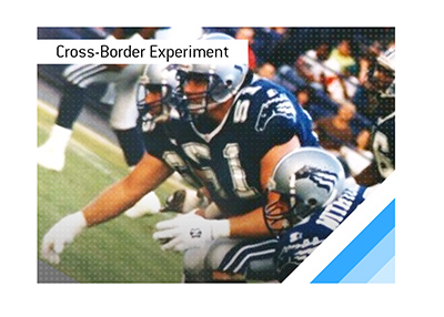 Baltimore Stallions players in action during the CFLs mid-1990s U.S. expansion.