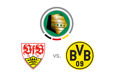 German Cup - DFB Pokal - Stuttgart vs. Borussia Dortmund - Preview and odds