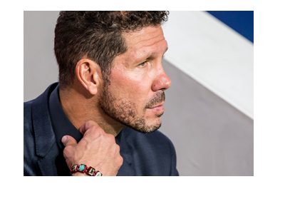 Diego Simeone in anticipation - Semi finals of the Uefa Champions League vs. Real Madrid is coming up.