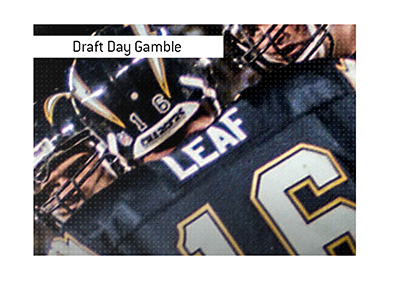 NFL Draft Day gamble.