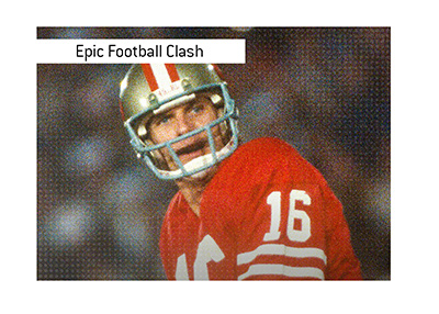 An epic football clash between the 49ers and Giants took place in 1990 in San Francisco.