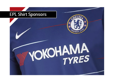 English Premier League - Chelsea FC - Shirt sponsorship. 2018/19 season.