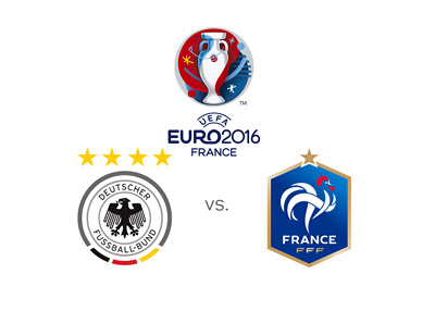 Euro 2016 tournament matchup - Semi-final - Germany vs. France