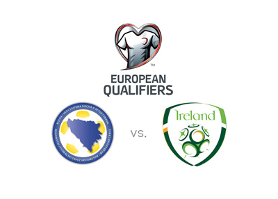 Qualifiers for EURO 2016 - Bosnia and Herzegovina vs. Ireland - Preview, odds and logos