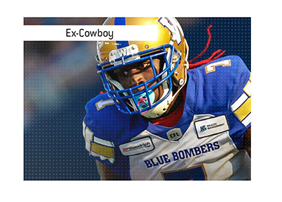 The ex-Cowboy player - Lucky Williams. Now playing in the CFL.