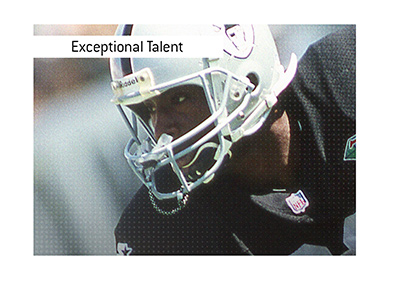 Raghim Ismail was an exceptionally talented football player who first went pro in the CFL.
