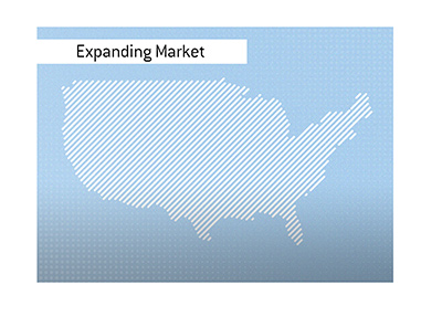 The United States sports betting market is quickly expanding.