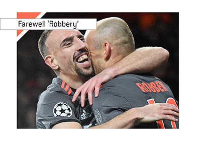 Goodbye Franck Ribery and Arjen Robben. The Bayern Munich wingers to leave after 2018/19 season.