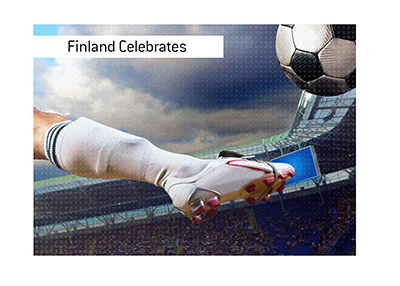 Finland has qualified for Euro 2020, their first major tournament. The nation celebrates.