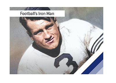 In the 1930s Bronko Nagurski redefined toughness playing both offense and defense for the Chicago Bears, embodying an era football will never see again.