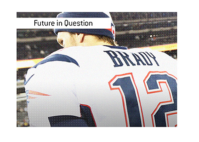 The future is in question for one of the most iconic football players of all time, Tom Brady.