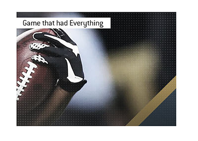 The opening weekend NFL game that had Everything.