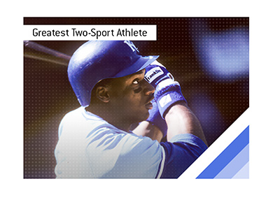 Bo Jackson dominated both NFL and MLB in 1989, achieving a sports performance that not even Deion Sanders could ever match.