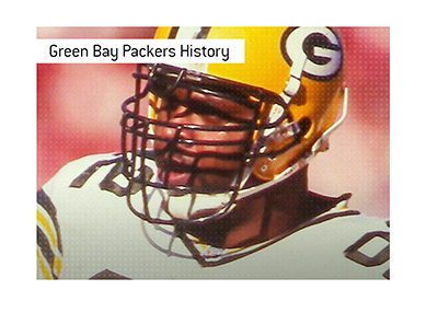 A piece of Green Bay Packers history - Reggie White.