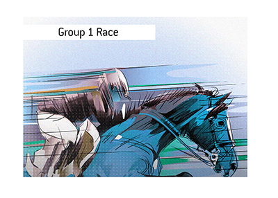 Group 1 horse race is taking place in Paris, France.  Bet on it!