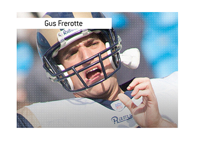The story of Gus Frerotte and the time he hit a padded wall outside of the endzone.  And ended up in the hospital.