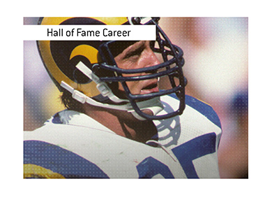 Jack Youngblood, a Los Angeles Rams player, was one of the toughest in NFL history.