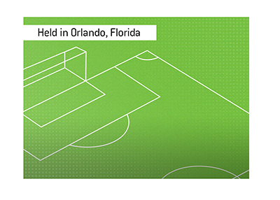 This years American soccer league tournament will be held in Orlando. One location.