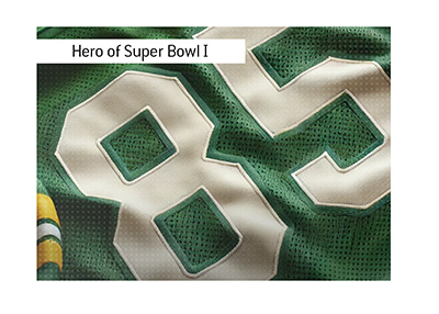 Hero of Superbowl I. Green Bay Packers - Max McGee.